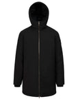 Sandbanks - Black Canford Terrace Padded Jacket BLOUSONS Sandbanks