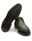 Santoni - Dark Green Suede Desert Boot SHOES Santoni