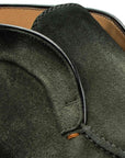 Santoni - Dark Green Suede Desert Boot SHOES Santoni