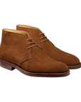 Crockett & Jones - Snuff Chiltern Suede Chukka Boots SHOES Crockett & Jones