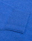 Robert Old - Coast Blue Tiree 4ply Crew Neck Cashmere Sweater CASHMERE Robert Old