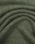 Robert Old - The Tiree 4ply Crew Neck Cashmere Sweater - Loden Mix CASHMERE Robert Old
