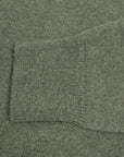 Robert Old - The Tiree 4ply Crew Neck Cashmere Sweater - Loden Mix CASHMERE Robert Old
