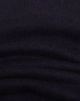 Robert Old - Dark Navy Tobermorey 4ply V-Neck Cashmere Sweater CASHMERE Robert Old