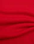 Robert Old - Ruby Red Tobermorey 4ply V-Neck Cashmere Sweater CASHMERE Robert Old