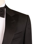 Robert Old - Black Italian Slim Pure Wool Tuxedo Suit SUITS Robert Old