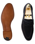 Crockett & Jones - Teign Unlined Suede Loafers SHOES Crockett & Jones