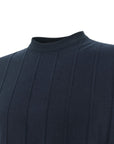 Paul & Shark - Crew Neck Knit T-Shirt in Piuma Cotton TEE SHIRTS Paul & Shark