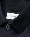 Eton - Navy Four Pocket Shirt Jacket L/S SHIRTS Eton