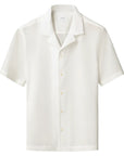 Eton - White Seersucker Resort Shirt S/S SHIRTS Eton