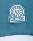Sandbanks - Silicone Zip Polo Shirt Teal S/S POLOS Sandbanks