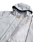 Woolrich - Light Grey Pacific Jacket in Two-Layered Fabric BLOUSONS WOOLRICH