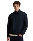 Woolrich - Navy Lewis Bomber Jacket in Light Ramar BLOUSONS WOOLRICH