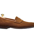 Crockett & Jones - Harvard 2 Snuff Suede Penny Loafer City Sole