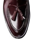 Crockett & Jones - Cavendish Burgundy Shell Cordovan Single Leather Sole
