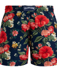 Vilebrequin - Navy 'Moorea' Flowers Swim Shorts SWIMWEAR Vilebrequin