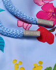 Vilebrequin - Light Blue Men 'Moorea' Garden Turtles Swim Shorts SWIMWEAR Vilebrequin