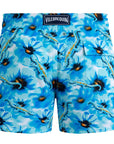 Vilebrequin - Topaz Blue 'Moorise' Poppies and Geckos Swim Shorts SWIMWEAR Vilebrequin