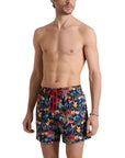 Vilebrequin - Tropical Floral Salvador 'Moorise' Stretch Short Swim Shorts