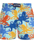 Villebrequin - Multi Colour Octopoulpes 'Moorise' Stretch Short Swim Shorts