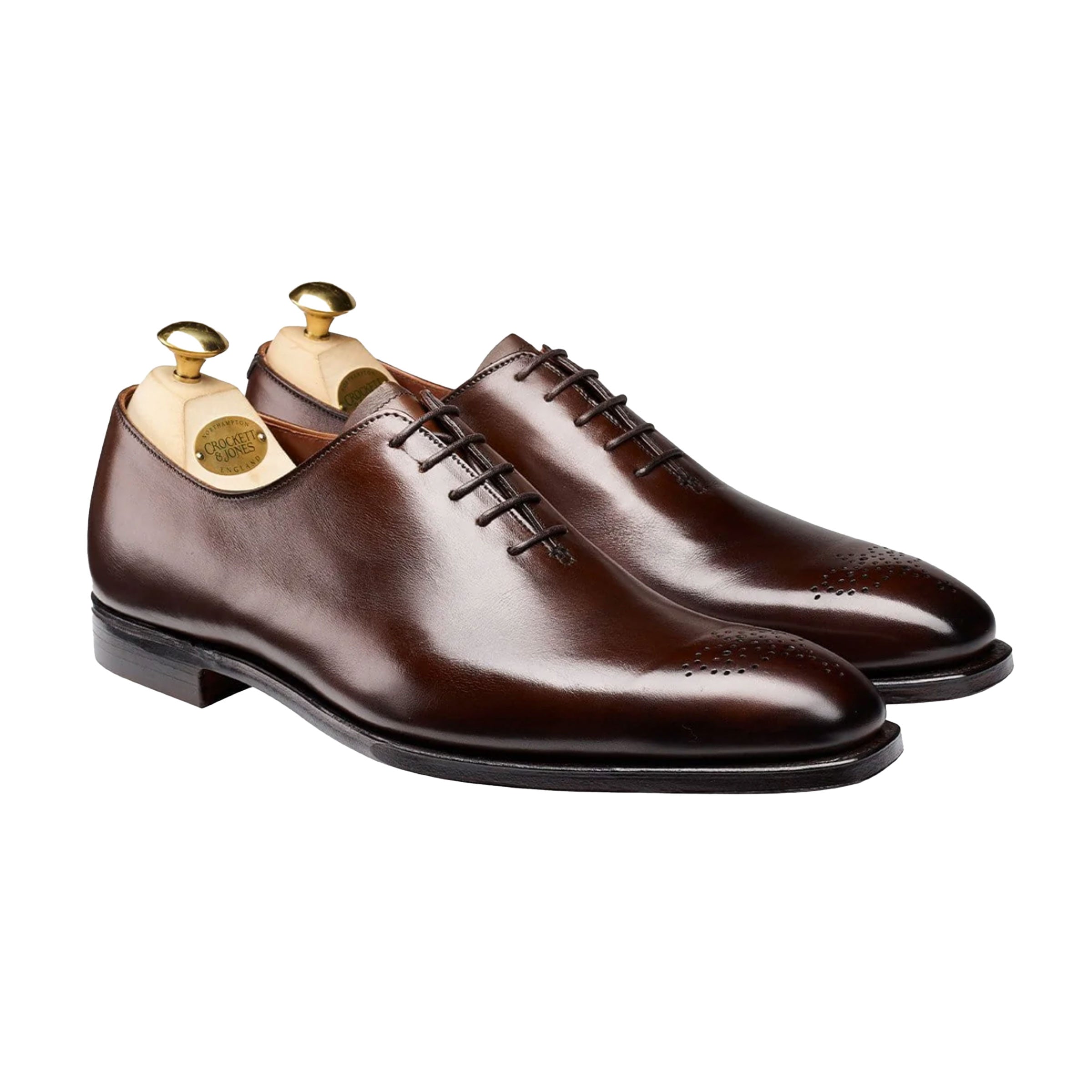 Crockett & Jones - Weymouth 2 Dark Brown Hand Grade Oxford SHOES Crockett & Jones