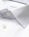 Eton - White Classic Fit Double Cuff Shirt