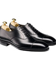 Crockett & Jones - Audley Black Hand Grade Oxford Shoes SHOES Crockett & Jones