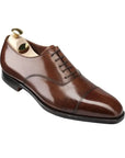 Crockett & Jones - Audley Dark Brown Hand Grade Oxford Shoes SHOES Crockett & Jones