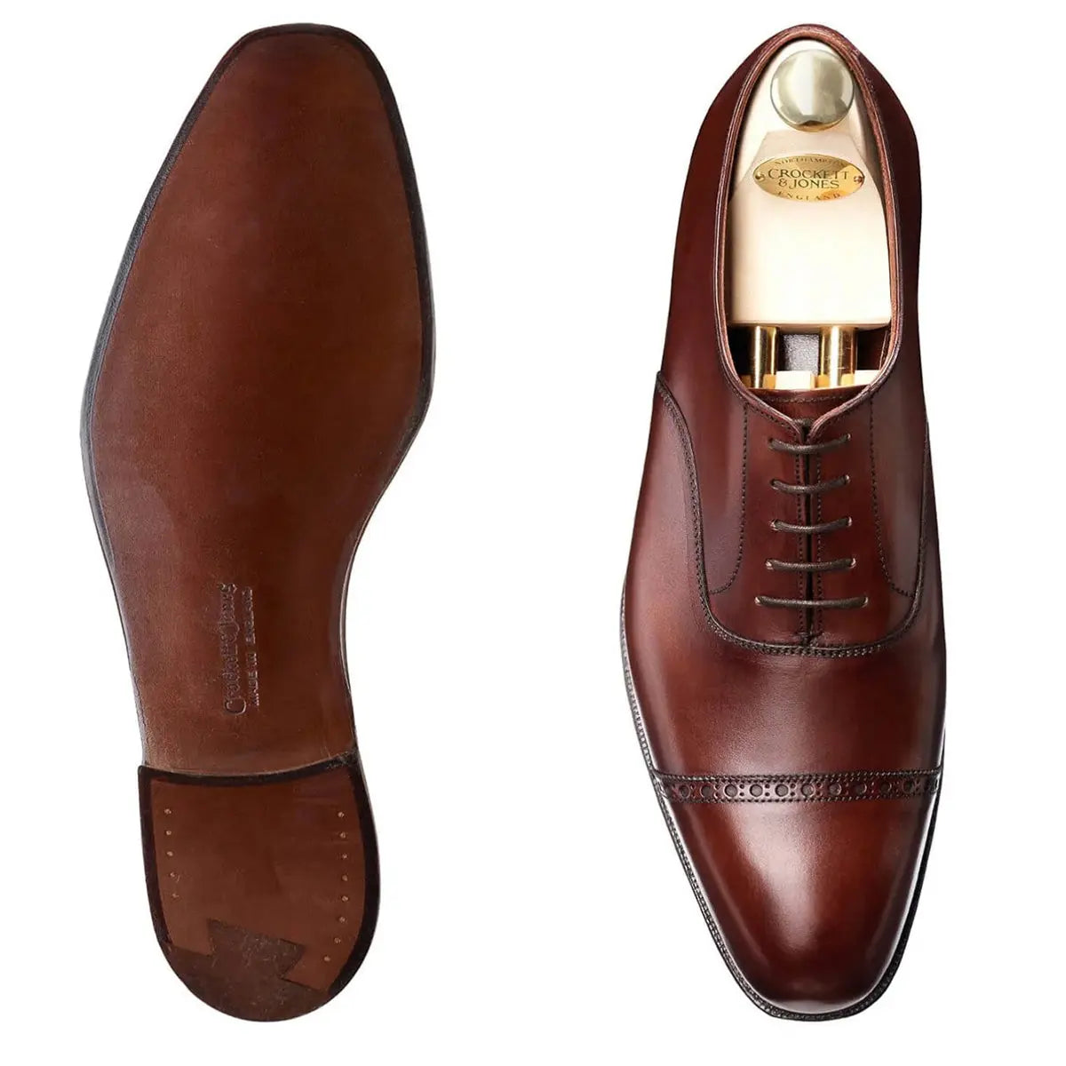 Crockett & Jones - Belgrave Hand Grade Oxford Shoes SHOES Crockett & Jones