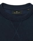 Belstaff - Dark Ink Cotton Fleece Sweatshirt SWEATS Belstaff