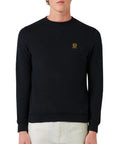 Belstaff - Dark Ink Cotton Fleece Sweatshirt SWEATS Belstaff