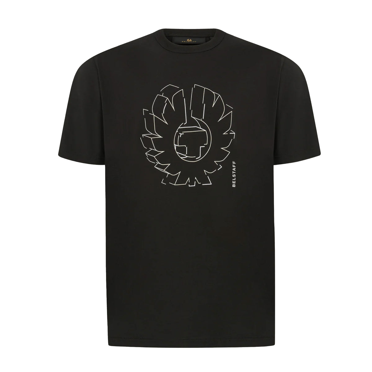 Belstaff - Black Deconstructed Phoenix Jersey Cotton T-shirt