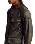 Belstaff - Dark Olive Fieldmaster Icon Waxed Cotton Jacket