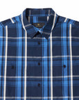 Belstaff - Dark Ink Fleet Cotton Check Shirt L/S SHIRTS Belstaff