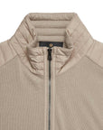 Belstaff - Dark Sand Kilmington Merino Wool Quarter Zip Sweater KNITWEAR Belstaff
