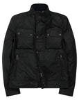 Belstaff - Dark Navy Racemaster Icon Waxed Cotton Jacket BLOUSONS Belstaff