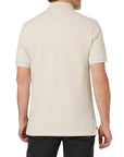 Belstaff - Silver Birch Tipped Organic Cotton Pique Polo Shirt S/S POLOS Belstaff