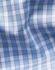 Eton - Blue Check Breeze Poplin Cotton Contemporary Fit Shirt L/S SHIRTS Eton