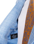 Belvest - Light Blue "Natural Soft" Wool and Silk Jacket JACKETS Belvest