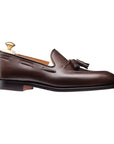 Crockett & Jones - Cavendish Dark Brown Burnished Calf Tassel Loafer SHOES Crockett & Jones Dark Brown 11UK
