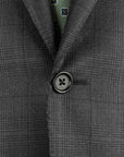 Robert Old - Charcoal Grey Check Pure Wool Suit crafted with Loro Piana Fabric SUITS Robert Old