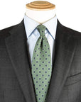 Robert Old - Charcoal Grey Check Pure Wool Suit crafted with Loro Piana Fabric SUITS Robert Old