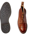 Crockett & Jones - Tan Coniston Country Grain Boots SHOES Crockett & Jones