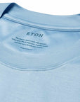 Eton - Light Blue Filo di Scozia T-shirt TEE SHIRTS Eton