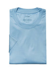 Eton - Light Blue Filo di Scozia T-shirt TEE SHIRTS Eton