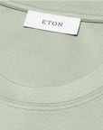 Eton - Light Green Filo di Scozia T-shirt TEE SHIRTS Eton