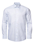 Eton - Light Blue Striped Oxford Cotton-Tencel™ Shirt L/S SHIRTS Eton
