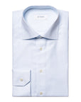 Eton - Light Blue Striped Oxford Cotton-Tencel™ Shirt L/S SHIRTS Eton