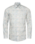 Eton - Green Paisley Cotton-TENCEL™ Contemporary Fit Shirt L/S SHIRTS Eton