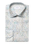 Eton - Green Paisley Cotton-TENCEL™ Contemporary Fit Shirt L/S SHIRTS Eton